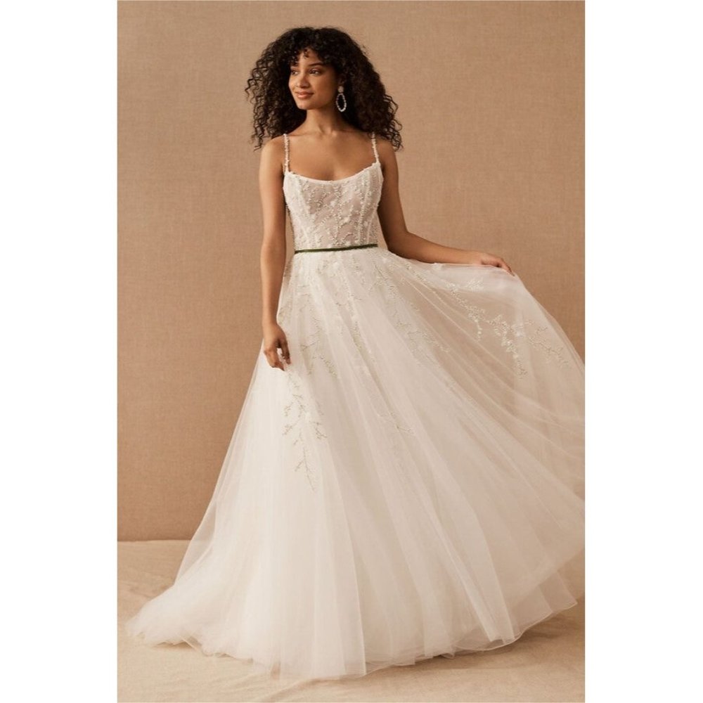 BHLDN Watters Serafina Wedding Gown Size 4